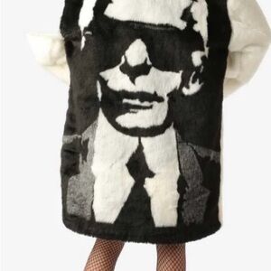House of Muamua Black and White faux fur “Karletto” Jacket